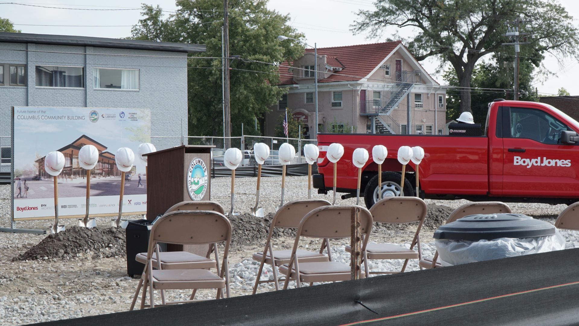 Columbus Community Building groundbreaking